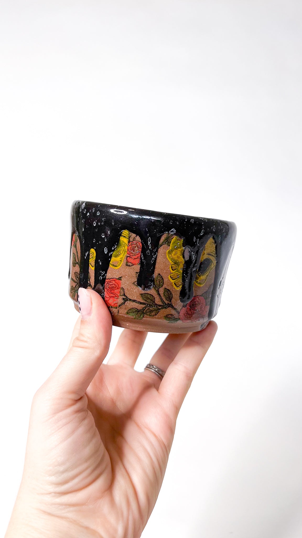 Drippy Skull Planter