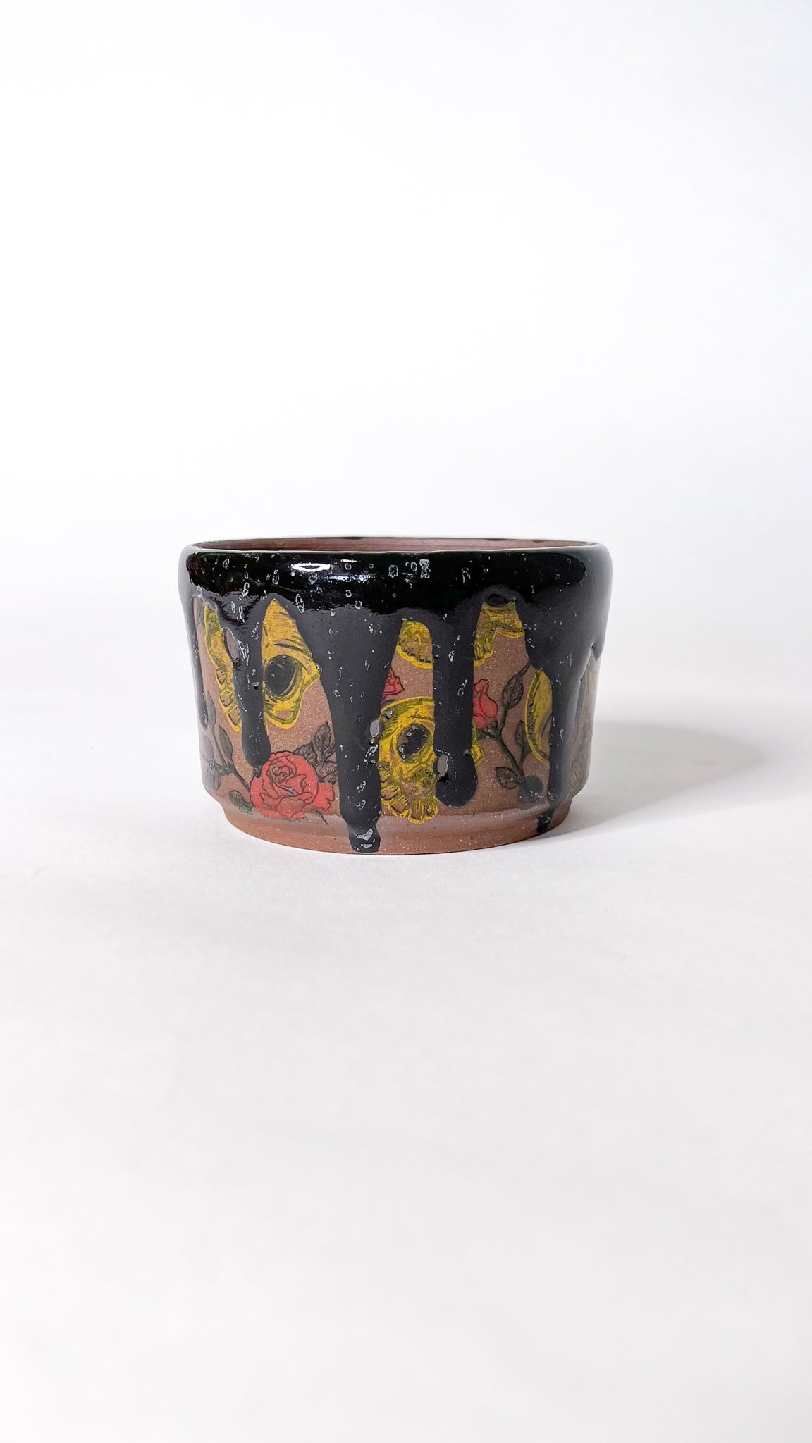 Drippy Skull Planter