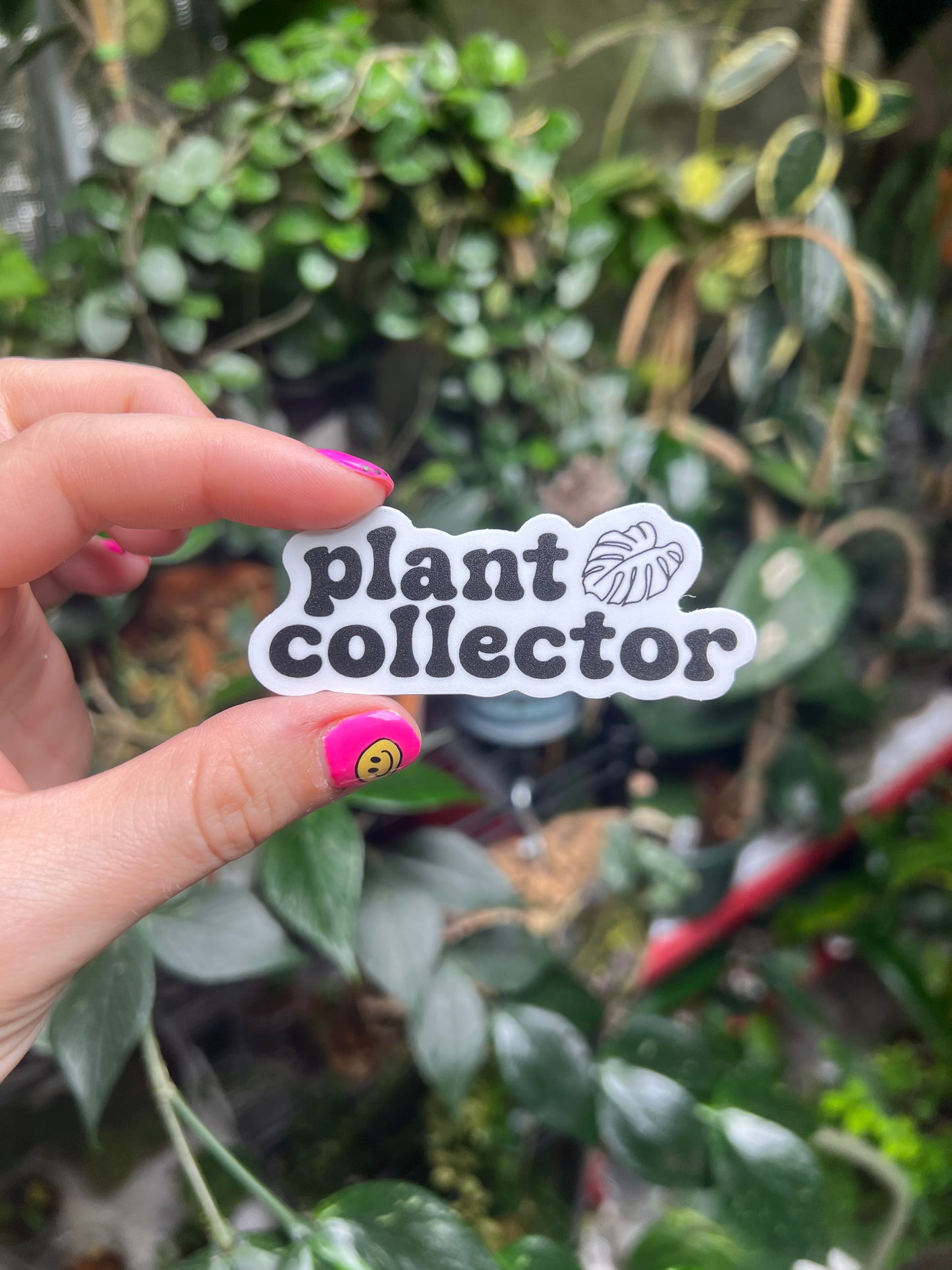 Plant Collector Sticker