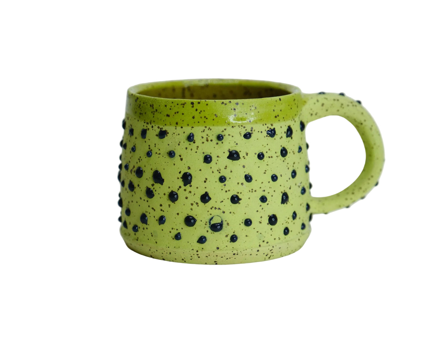 Chartreuse and Black Mug 2