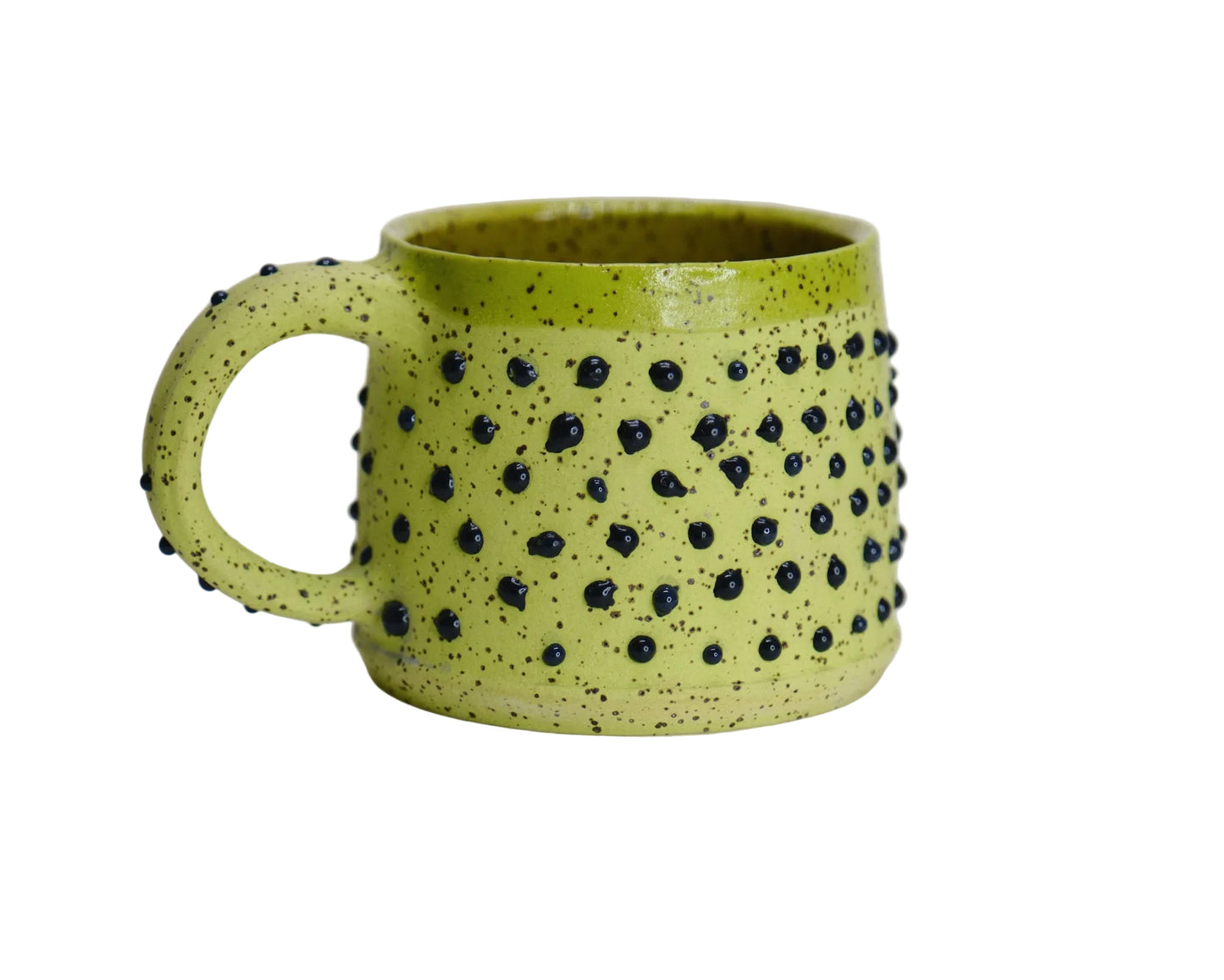 Chartreuse and Black Mug 2